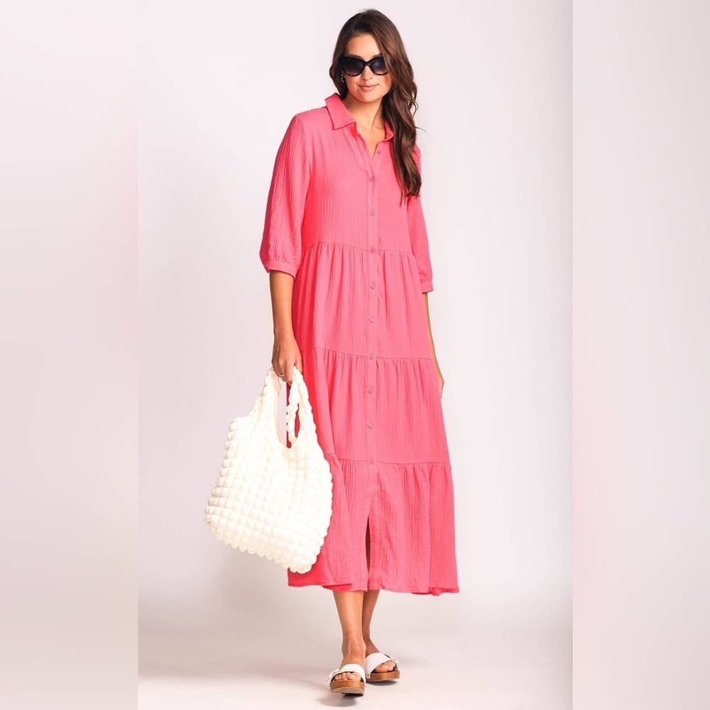 PINK MARTINI Deloris Dress - Pink size Large